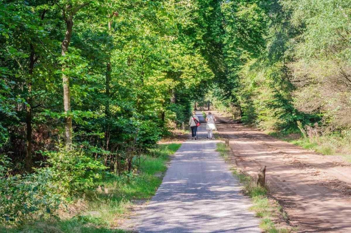 Вілла Charmant Chalet Op Een Bospark Op De Veluwe Пюттен Екстер'єр фото